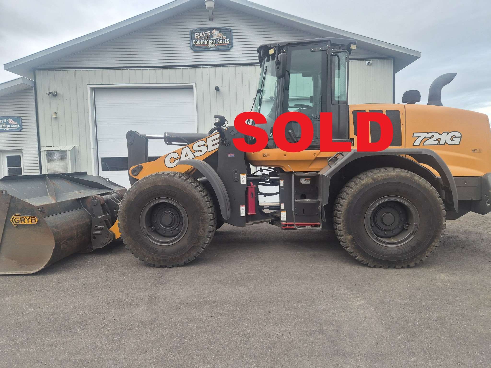 **SOLD** 2021 Case 721G Wheel Loader